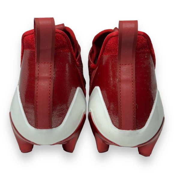 Adidas Adizero Football Cleats Power Red Cloud White GW5058 Size 12.5 - Picture 6 of 7